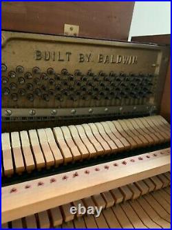 Baldwin Aerosonic Supreme Tone Piano with bench seat, good condition