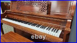 Baldwin FP 45 Upright Piano French Provincial Cherry Mfg 1992 in the USA