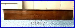 Baldwin Grand Piano Model R 5'8Satin Walnut Fallboard Key Cover From 1973 Baldwin Grand Piano Model R 5'8Satin Walnut Fallboard Key Cover From 1973