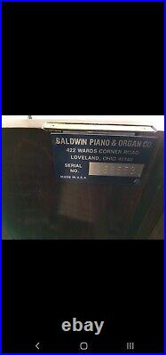Baldwin Hamilton Upright Piano With Bench