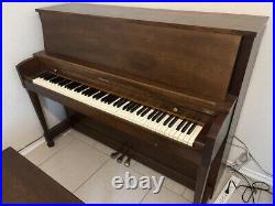 Baldwin Hamilton Upright Studio Piano- model 243 Oak with bench