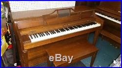 Baldwin Howard Spinet Piano w bench Lim. Delivery Inc