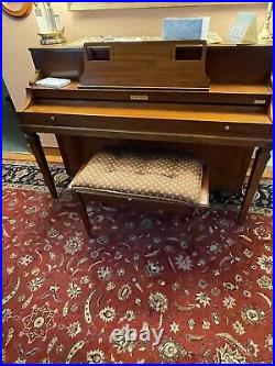 Baldwin Howard Upright Piano. It was bought in 1968 and was owned by one owner