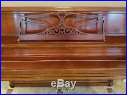 Baldwin Limited Edition Hamilton Upright Studio Piano with Matching Bench & Lamp