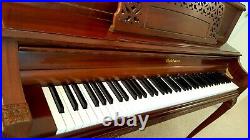 Baldwin Ltd Edition Hamilton Upright Piano with Bench U. S. A. Pristine Condition