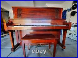 Baldwin Model 6000 Concert Vertical Upright Piano (Mahogany)