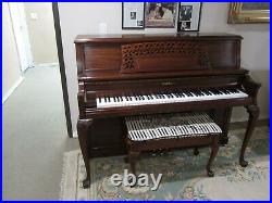 Baldwin Studio Upright Made in USA with Incredible Sound Art Case