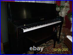 Baldwin Studio Upright Piano Ebony Baldwin Studio Upright Piano Ebony