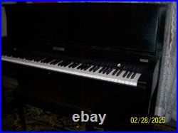 Baldwin Studio Upright Piano Ebony Baldwin Studio Upright Piano Ebony