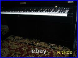 Baldwin Studio Upright Piano Ebony Baldwin Studio Upright Piano Ebony