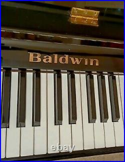 Baldwin Upright Concert Piano & Bench