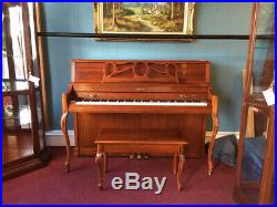 Baldwin Upright Piano Cherry Vintage French Style Delivery Available