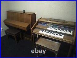 Baldwin Upright Piano Style E566 and Lowery Electric Organ Both For One Price