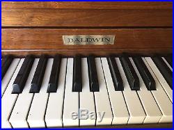 Baldwin Upright Spinet Piano and matching stool