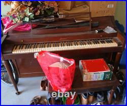 Baldwin acrosonic piano mid century