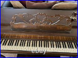 Baldwin piano Acrosonic by Baldwin french provincial upright piano & guitar