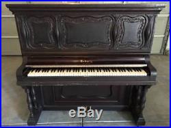 Beautiful Antique Ludwig Upright Piano 1908