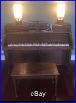 Beautiful Fully Restored 1949 Ivers & Pond Upright Console Piano