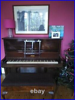 Beautiful steck piano and double stool with music