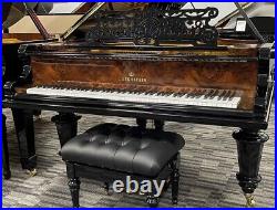 Bechstein IV 7'2 Grand Piano Picarzo Pianos Walnut Accents ($166K retail) VIDEO