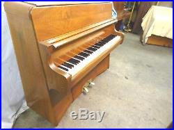 Bentley Overstrung Piano In Walnut Case & Stool Including Local Delivery