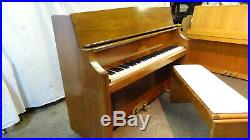 Bentley Overstrung Piano in Walnut Inc. Local Delivery