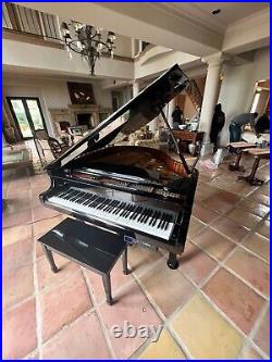 Bergmann Baby Grand Piano with player piano mode option, used but good condition