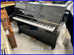 Bergmann E-109 Upright Piano 43 Polished Ebony