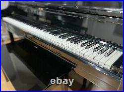 Binder & Sons Upright Piano Ebony Polish
