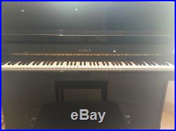Black 46 Petrof Upright piano