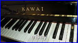 Black Kawai Upright Piano