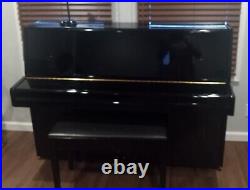 Black Piano, Kohler & Campbell, French Polish