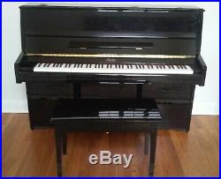 Boston 118C Upright Piano By Steinway & Sons Black