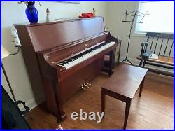 Boston (Steinway) Piano 46.5 Upright console Model 118