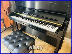 Built in 2011, Steinway & Sons Model 45 Studio Upright Piano, From Miami Estate