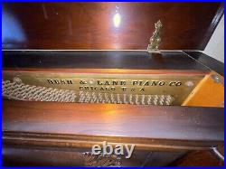 Bush & Lane Chicago Upright Antique Piano