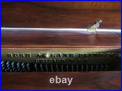Bush & Lane Walnut Empire Revival Upright Piano & matching bench (Local PICK-UP)