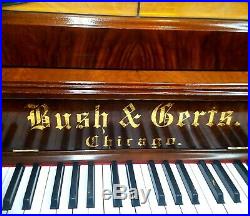 Bush and Gerts Chicago coin operated Nikelodeon player piano Orchestra