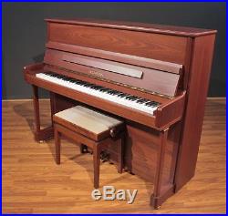 C. Bechstein Elegance 124 Upright Piano 1999