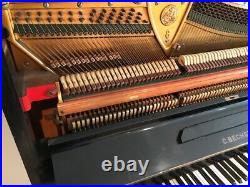 C. Bechstein, Model 8 Upright Ebony Piano