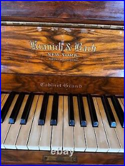 Cabinet Grand Piano Kranich & Bach