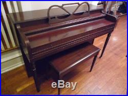 Cable Nelson Vintage Upright Floor Piano With Bench & Lessons Mahogany # 245821