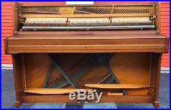 Carl Muller console upright piano mid century modern MCM design Renner Bavaria