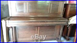 Chappell Overstrung Piano Reconditioned Solid Oak Case, Inc. Local Delivery