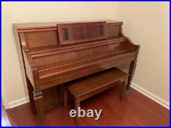 Charles E. Walter- Italian Provincial Console (upright) Piano for Sale