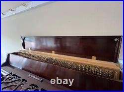 Charles R. Walter 1520T (43.38) Upright Piano Mahogany Great Condition
