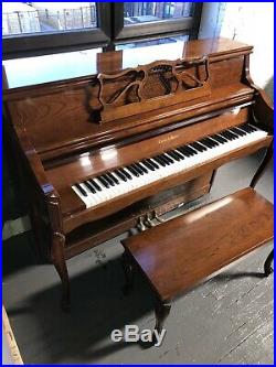 Charles R Walter Studio Upright Piano Hand Built in the USA