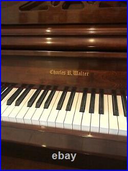 Charles R. Walter Upright Piano