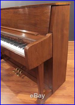 Charles Walter Studio Walnut 45'' Upright Piano