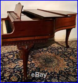 Chickering Flügel art case Louis XV style, baby grand piano